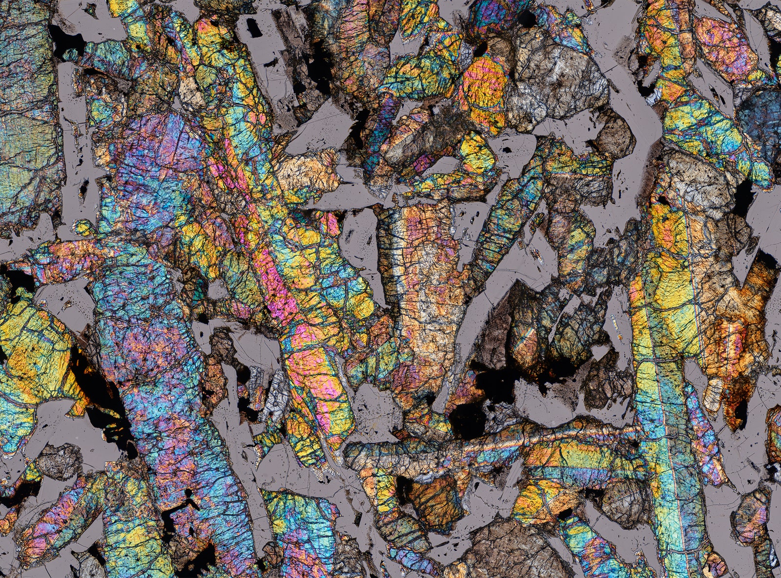 meteorito macro arte fotografía microscopio resumen