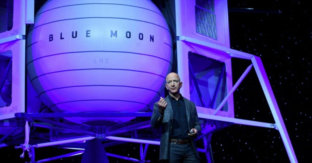 Blue Origin de Bezos gana el contrato de la NASA para construir un módulo de aterrizaje lunar para astronautas