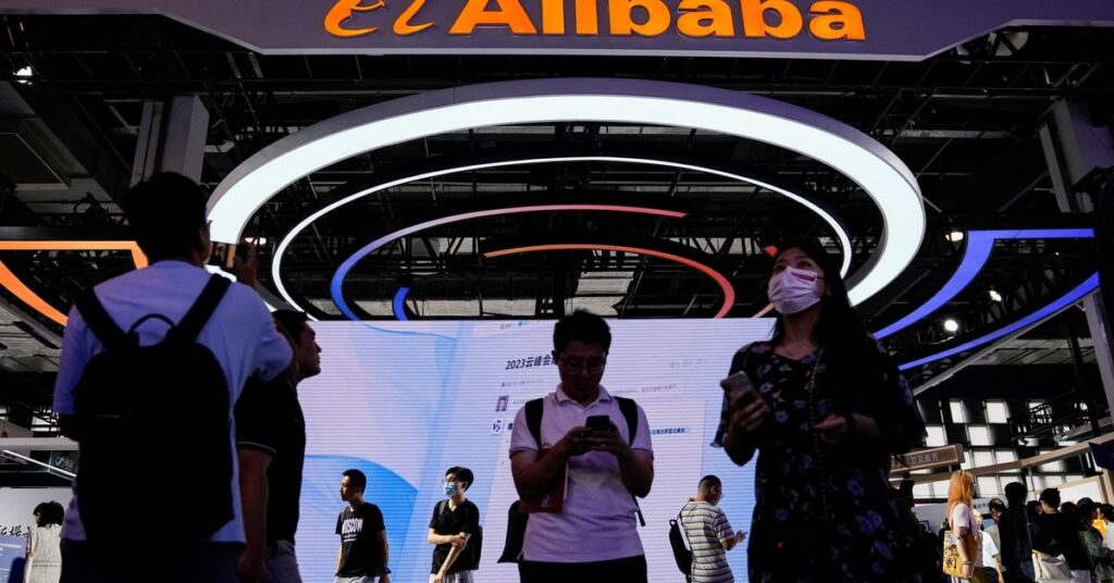 El cambio de sentido de Alibaba en la escisión de su unidad de nube reduce su valor de mercado en 20.000 millones de dólares